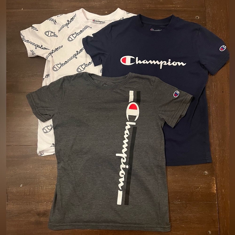 CHAMPION Short Sleeve T-Shirts (Set of 3)